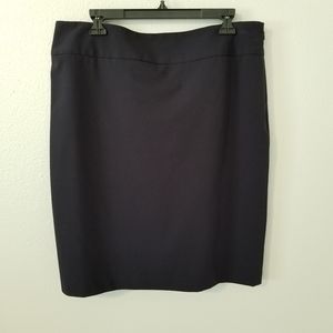 Liz Claiborne Navy Pencil Skirt